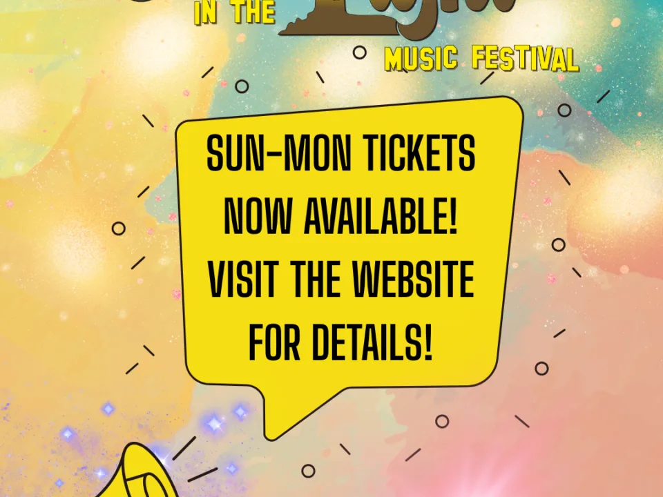 SUN-MON TICKETS NOW AVAILABLE!